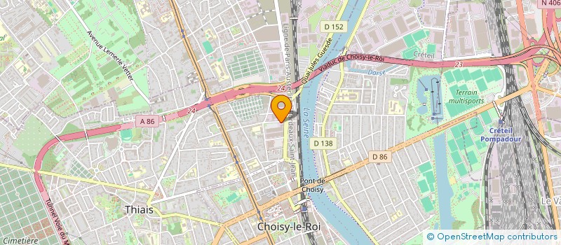 localisation de l'entreprise DLB GROUP à CHOISY-LE-ROI
