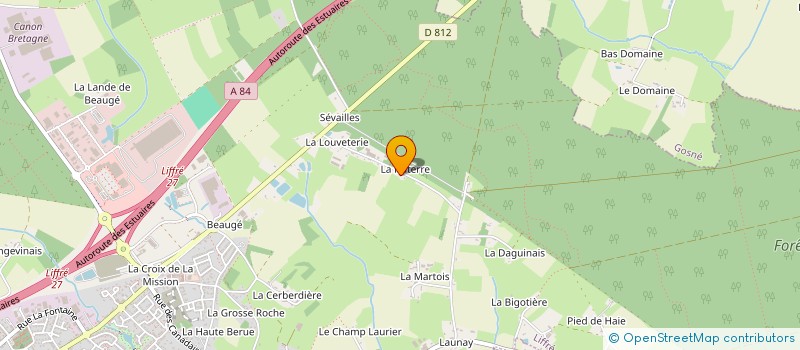 localisation de l'entreprise DLB PATISSERIES  LIFFRE