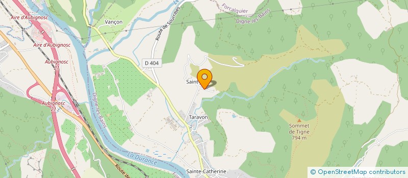 localisation de l'entreprise DLB04 à DIGNE-LES-BAINS