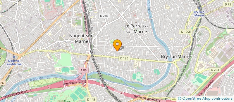 localisation de l'entreprise DLBI à LE PERREUX-SUR-MARNE