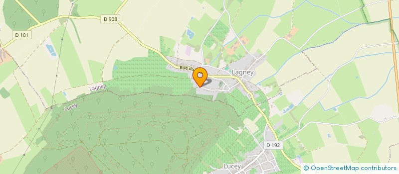 localisation de l'entreprise DLBI  LAGNEY