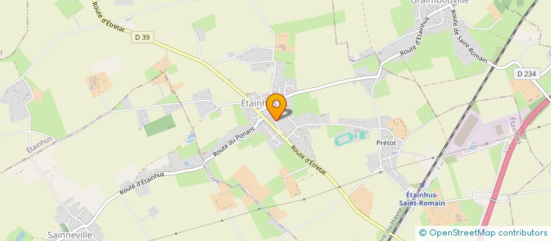 localisation de l'entreprise DLBS  ETAINHUS