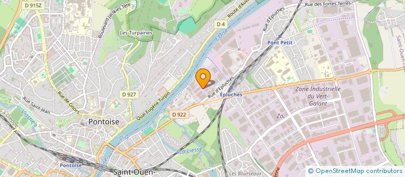 localisation de l'entreprise DLC à SAINT-OUEN-L'AUMONE