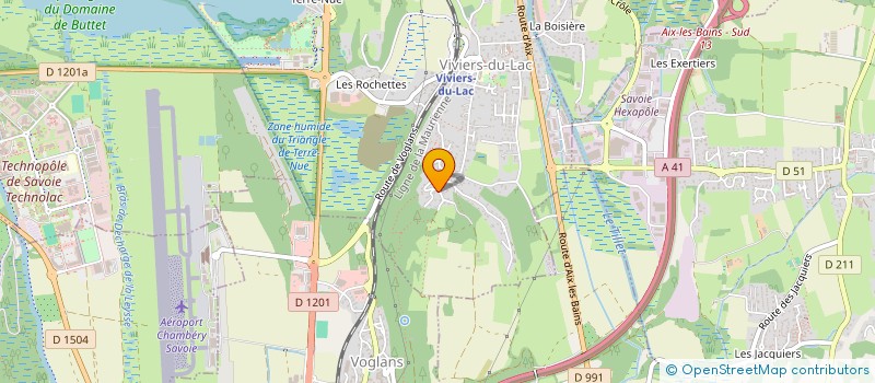 localisation de l'entreprise DLC  VIVIERS-DU-LAC