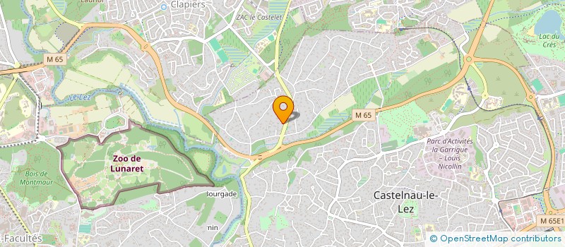 localisation de l'entreprise DLC à CASTELNAU-LE-LEZ