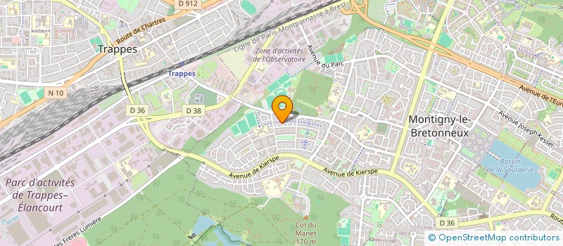 localisation de l'entreprise DLC  MONTIGNY-LE-BRETONNEUX