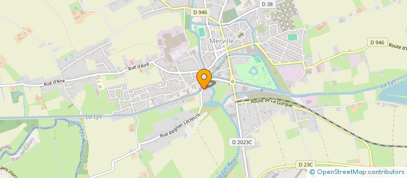 localisation de l'entreprise DLC  MERVILLE