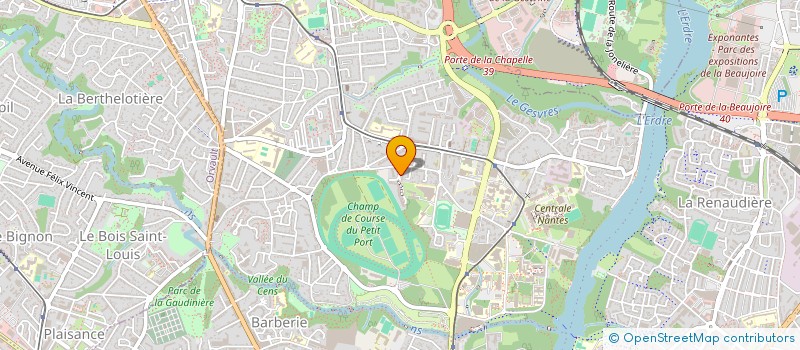 localisation de l'entreprise DLC (DETOURNEMENT LIBRE DE CONSOMMABLES) à NANTES