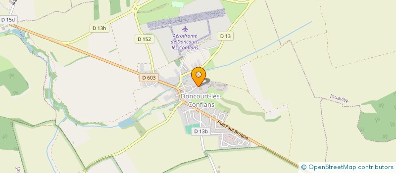 localisation de l'entreprise DLC ENERGIE  DONCOURT-LES-CONFLANS