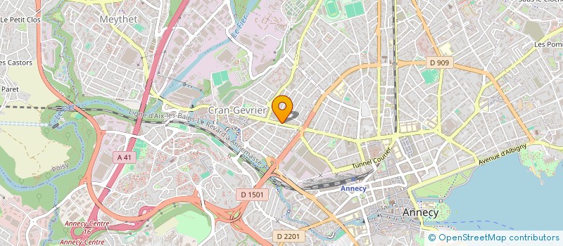 localisation de l'entreprise DLC EXPERTISE à ANNECY