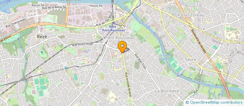 localisation de l'entreprise DLC FINANCES  REZE