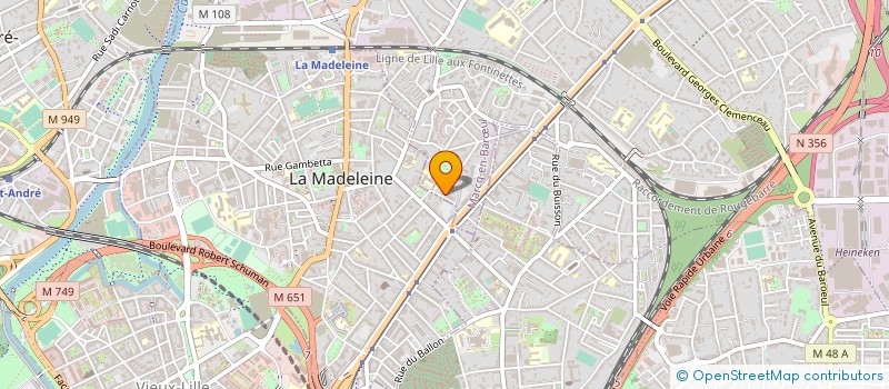 localisation de l'entreprise DLC GESTION IMMOBILIERE à LILLE