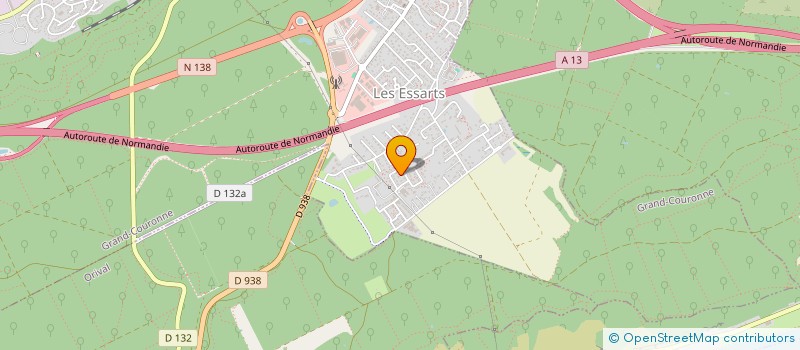 localisation de l'entreprise DLC IMMO  GRAND-COURONNE