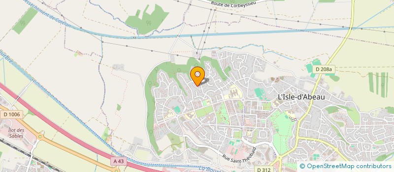 localisation de l'entreprise DLC SECURITE  L'ISLE-D'ABEAU