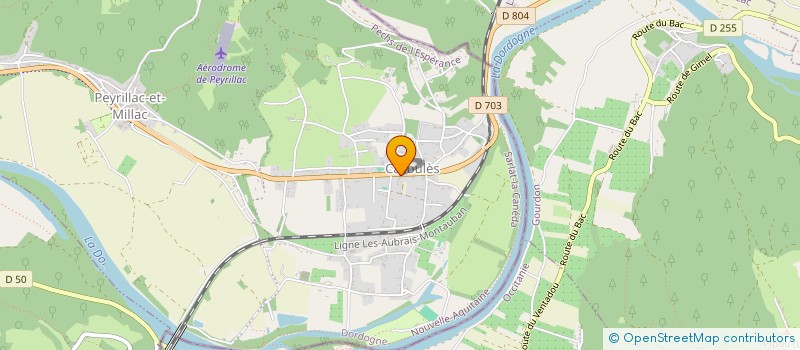 localisation de l'entreprise DLC TRANSPORTS à PECHS-DE-L'ESPERANCE