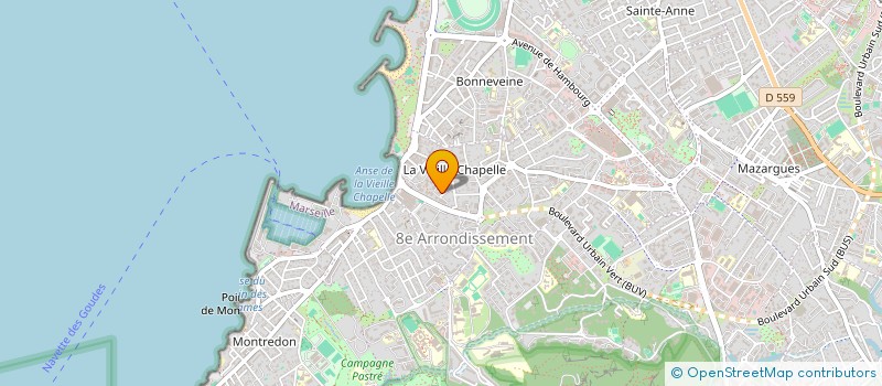 localisation de l'entreprise DLCB à MARSEILLE