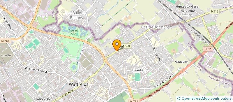 localisation de l'entreprise DLCD  COMMES