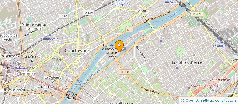 localisation de l'entreprise DLCONCEPT à NEUILLY-SUR-SEINE