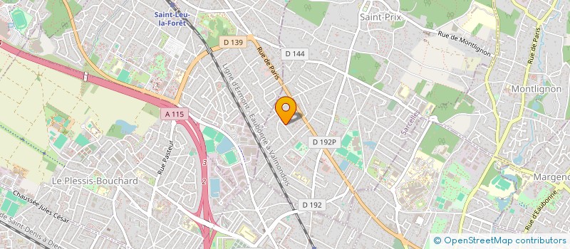 localisation de l'entreprise DLCONNECT à SAINT-PRIX