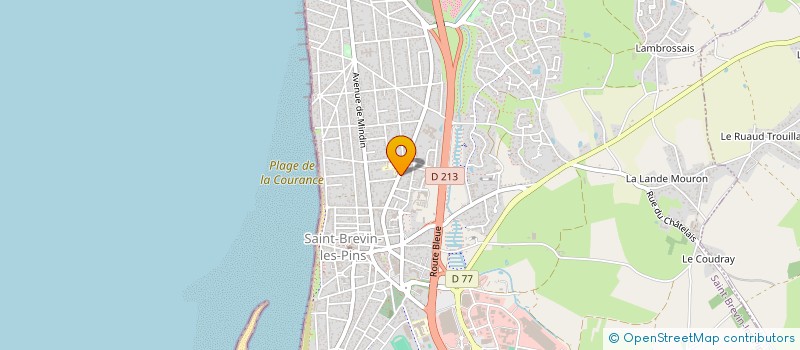 localisation de l'entreprise DLCONSEIL à SAINT-BREVIN-LES-PINS