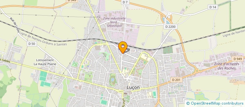localisation de l'entreprise DLCONSEIL à LUCON