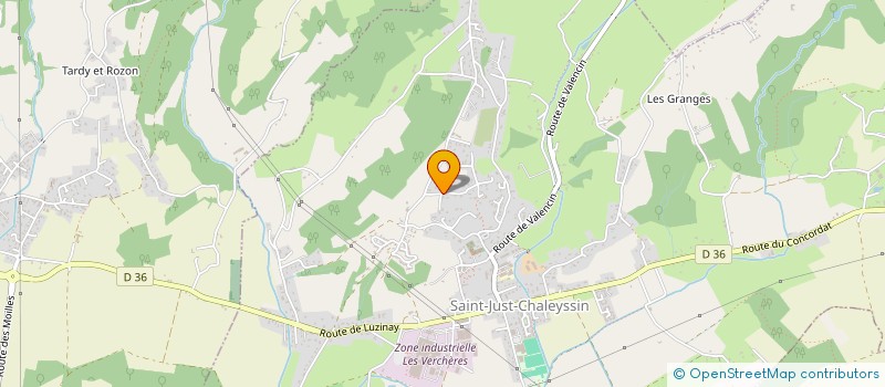 localisation de l'entreprise DLCT  SAINT-JUST-CHALEYSSIN