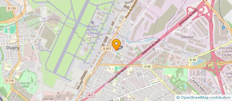 localisation de l'entreprise DLCT RENOV à LE BLANC-MESNIL