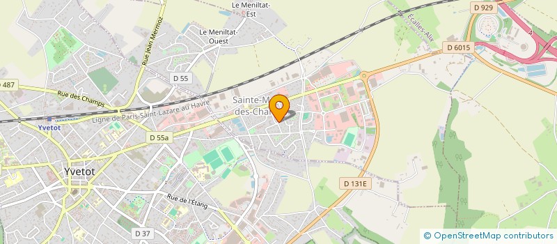 localisation de l'entreprise DLD  SAINTE-MARIE-DES-CHAMPS