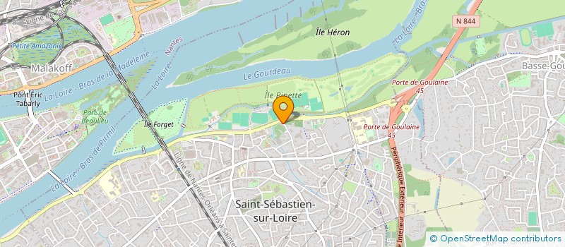 localisation de l'entreprise DLD CONSEIL à SAINT-SEBASTIEN-SUR-LOIRE