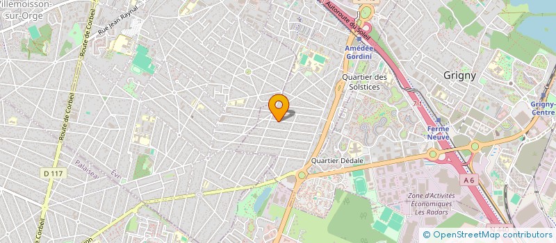 localisation de l'entreprise DLD CONSTRUCT BTP à VIRY-CHATILLON