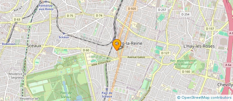 localisation de l'entreprise DLD CONSULTING à BOURG-LA-REINE