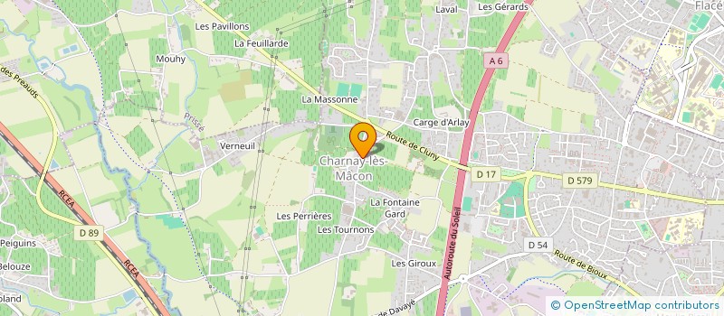 localisation de l'entreprise DLD CONSULTING à CHARNAY-LES-MACON