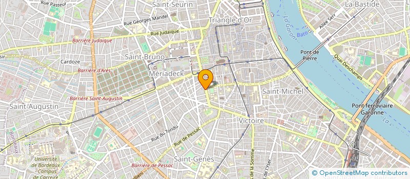 localisation de l'entreprise DLD INVEST  BORDEAUX