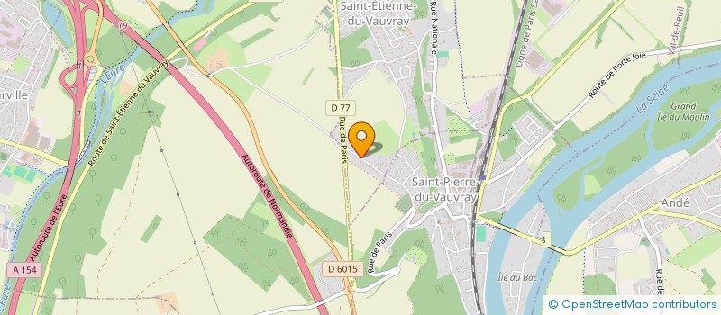 localisation de l'entreprise DLD TP  SAINT-ETIENNE-DU-VAUVRAY