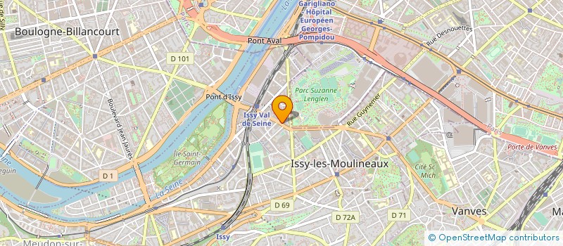 localisation de l'entreprise DLDA AVOCATS à ISSY-LES-MOULINEAUX