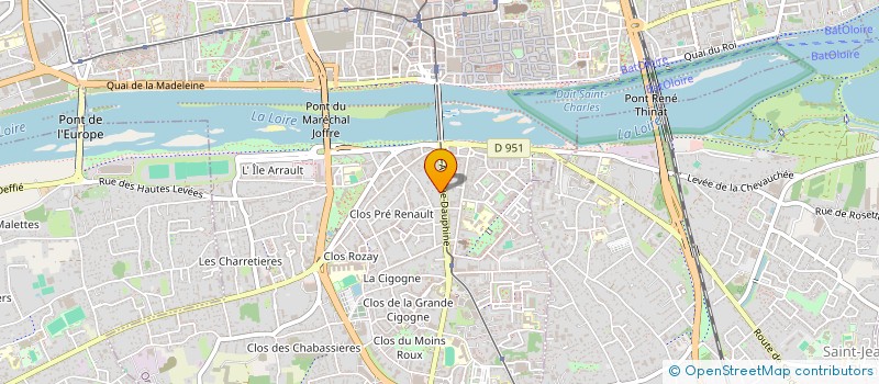 localisation de l'entreprise DLDAUPHINE à ORLEANS