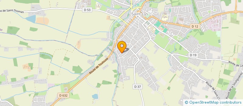 localisation de l'entreprise DLDG  SAINT-LYS