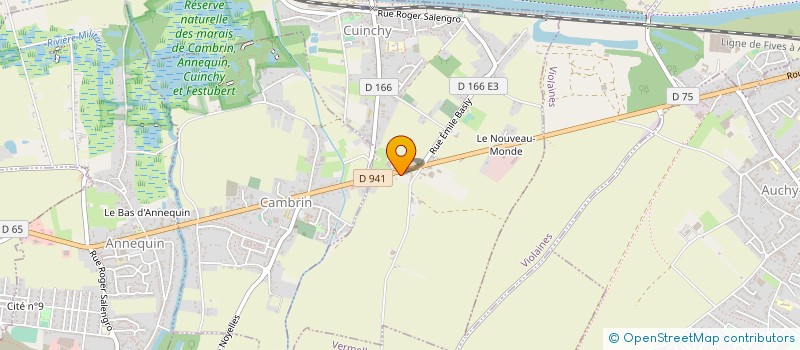 localisation de l'entreprise DLDL  ANNEQUIN