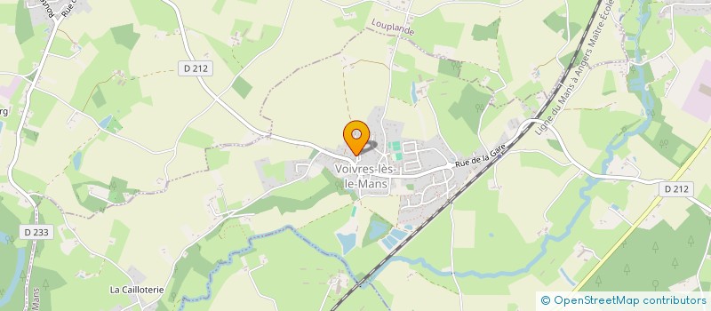 localisation de l'entreprise DLE HOLDING  VOIVRES-LES-LE-MANS