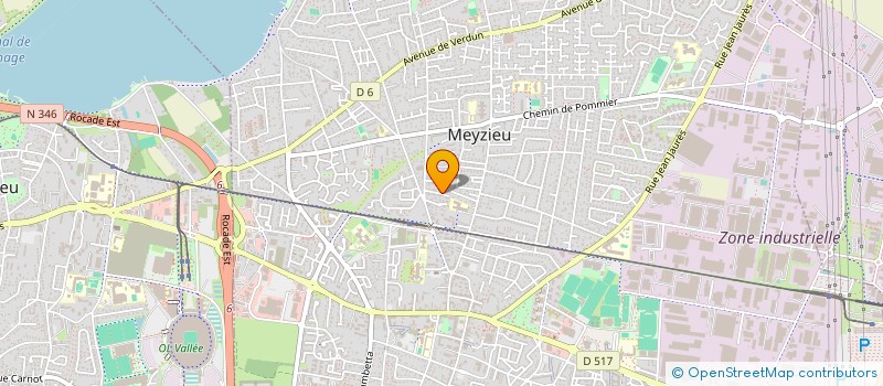 localisation de l'entreprise DLENERGIES à MEYZIEU