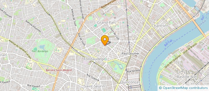 localisation de l'entreprise DLF ELECTRICITE  BORDEAUX