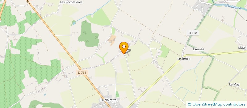 localisation de l'entreprise DLF GENETICS  BRISSAC LOIRE AUBANCE