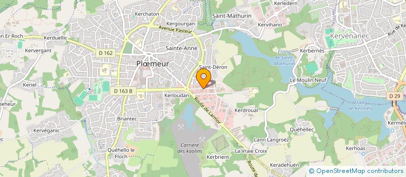 localisation de l'entreprise DLF IMMO à PLOEMEUR