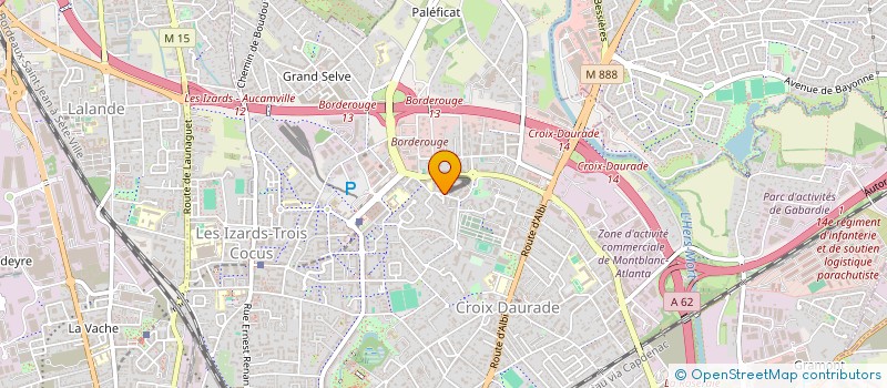 localisation de l'entreprise DLF LARRAMET  TOULOUSE