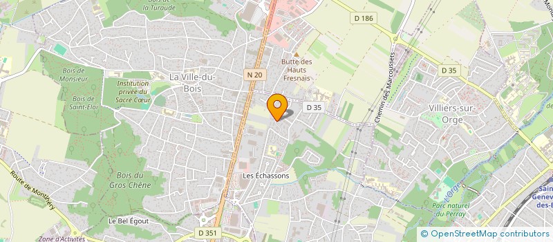 localisation de l'entreprise DLFC à LONGPONT-SUR-ORGE
