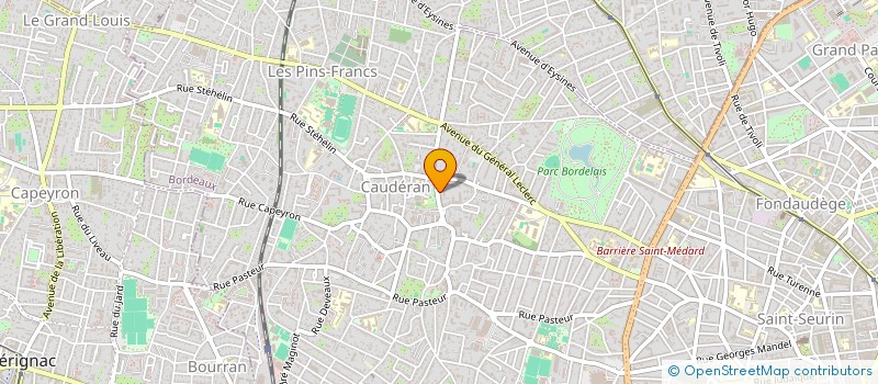 localisation de l'entreprise DLFP  BORDEAUX