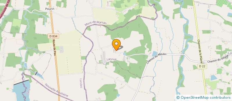 localisation de l'entreprise DLG 4 000  LANNUX