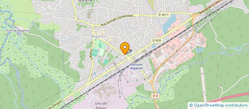 localisation de l'entreprise DLG  MIOS