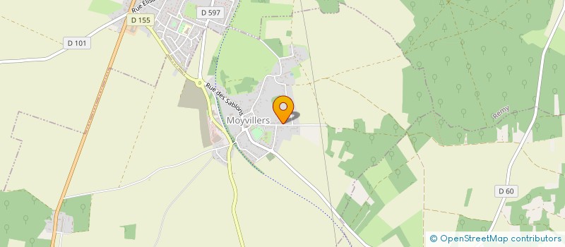 localisation de l'entreprise DLG  MOYVILLERS