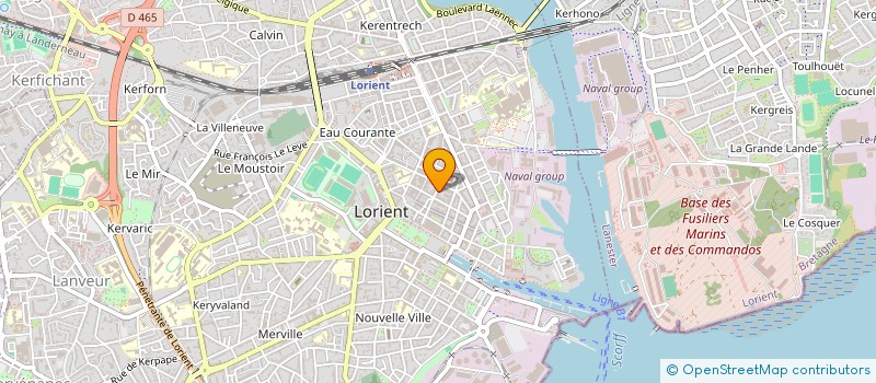 localisation de l'entreprise DLG à CONCARNEAU